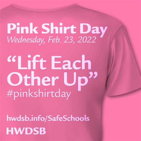 pink shirt day 2022